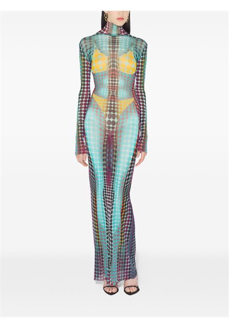 lomg dress woman multicolor JEAN PAUL GAULTIER | 26/01-W-DR131-M018P502710